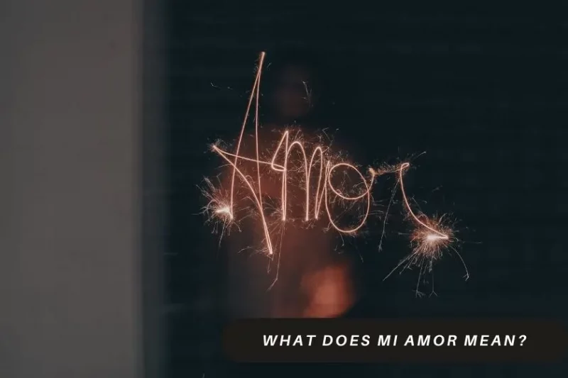 What Does Mi Amor Mean